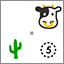 Printable Cow & Cactus Puzzles